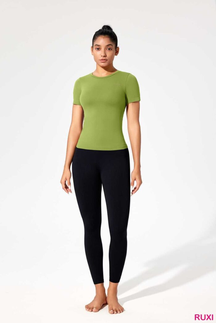 Best Yoga Pants for Short Women-Perfect Fit Comfort rj0087