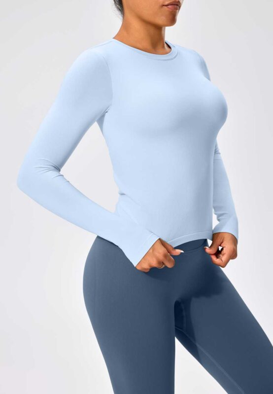 Classic Long Sleeve Top RUXI T1599 Seamless with cup