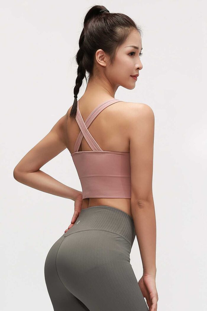 Comfortable Yoga Bra with Removable Pads Ruxi N323