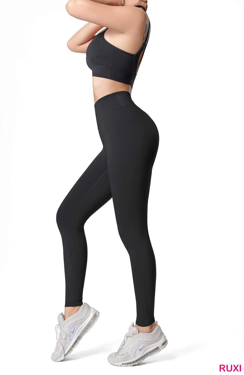 Dark Green High-Waisted Workout Leggings Ruxi ra0905