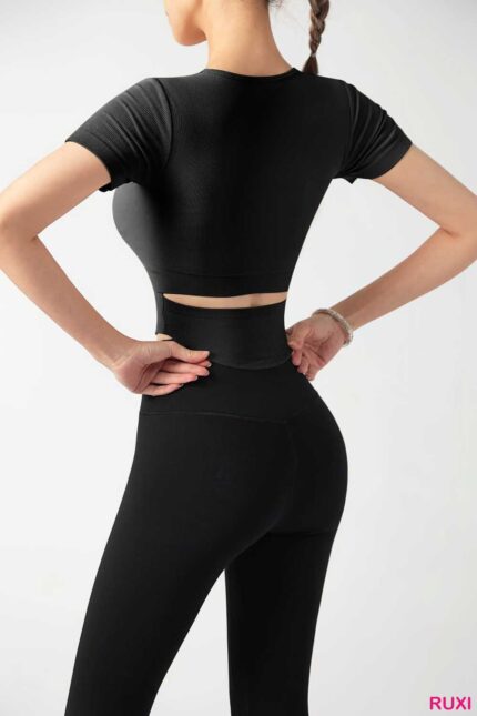 Flare Leggings with Stylish Slits for Women Ruxi ra0236