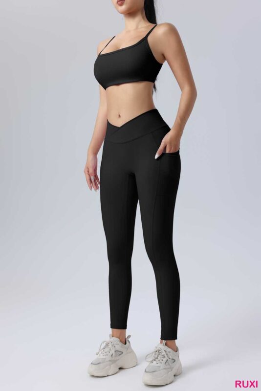 Flared Gym Trousers for Women Ruxi rb0453