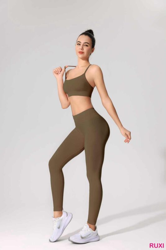 Grey Flare Yoga Pants-Stylish-Comfortable Ruxi ra0573