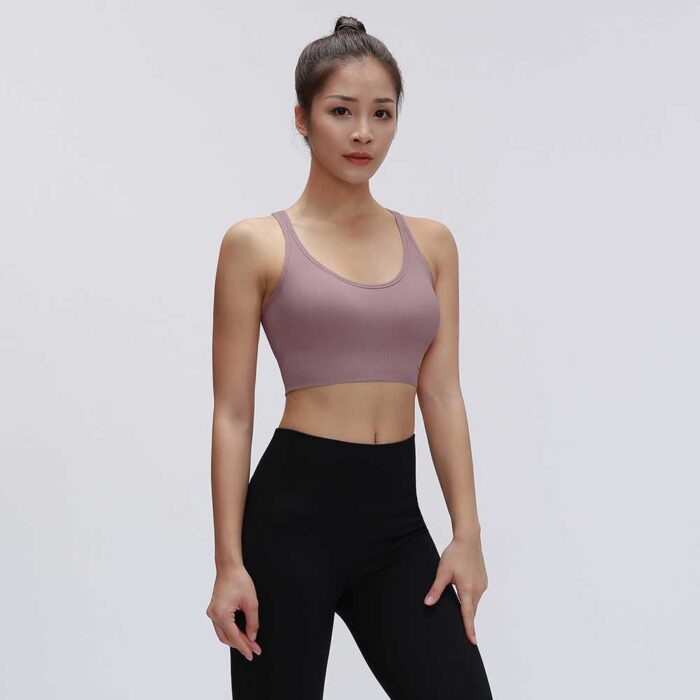 High Support Yoga Bra Sports Bra Vest Style Design Ruxi N301