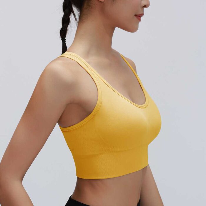 High Support Yoga Bra Sports Bra Vest Style Design Ruxi N301