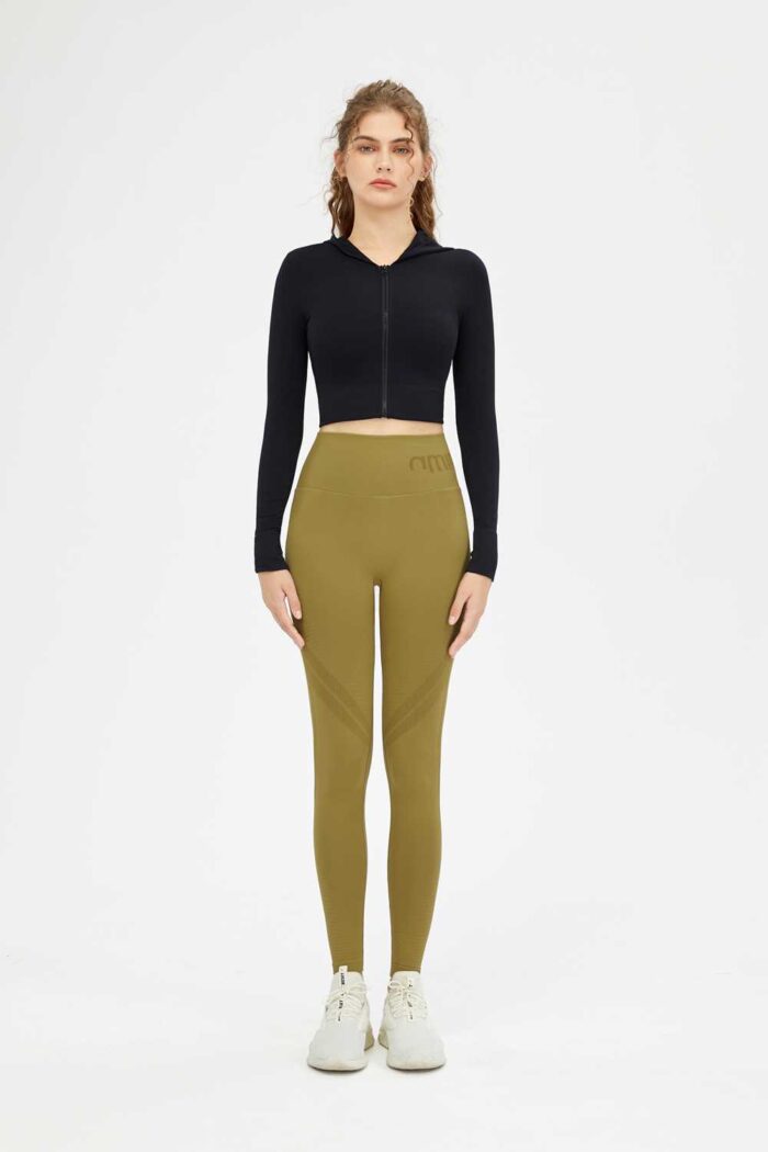 High-Waisted Yoga Leggings with Tummy Control Ruxi K923