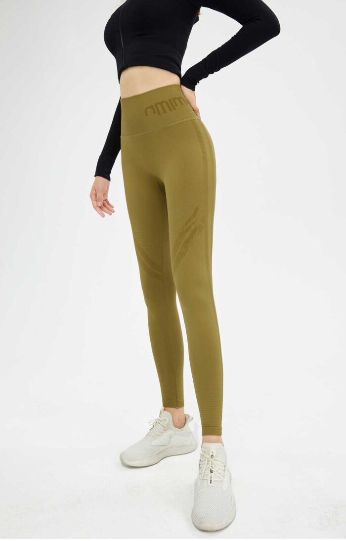 High-Waisted Yoga Leggings with Tummy Control Ruxi K923