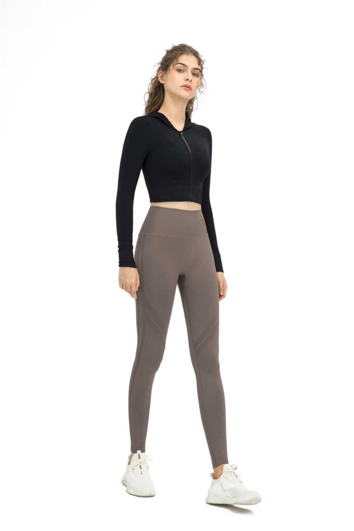 High-Waisted Yoga Leggings with Tummy Control Ruxi K923