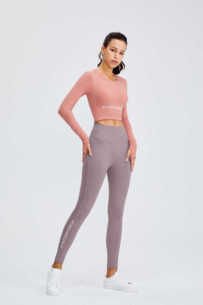 Lightweight Yoga Leggings with Breathable Fabric Ruxi K651