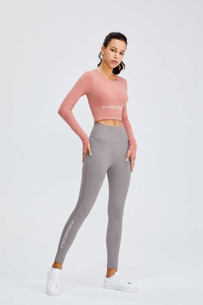 Lightweight Yoga Leggings with Breathable Fabric Ruxi K651