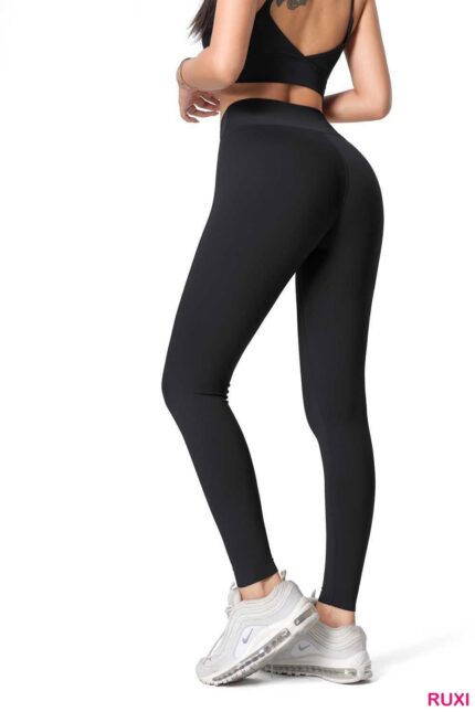 Mid Rise Yoga Pants-Comfortable Flexible Fitness Wear ra0161