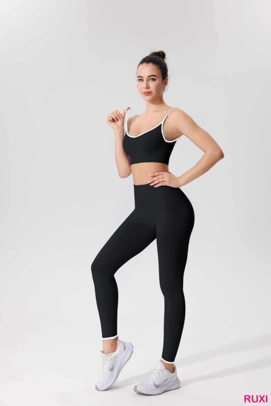 Navy Yoga Leggings-Comfortable-Stylish Ruxi ra0614