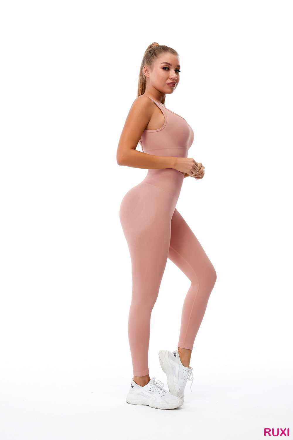 Ribbed Flare Leggings-Stylish-Comfortable Ruxi ra1054