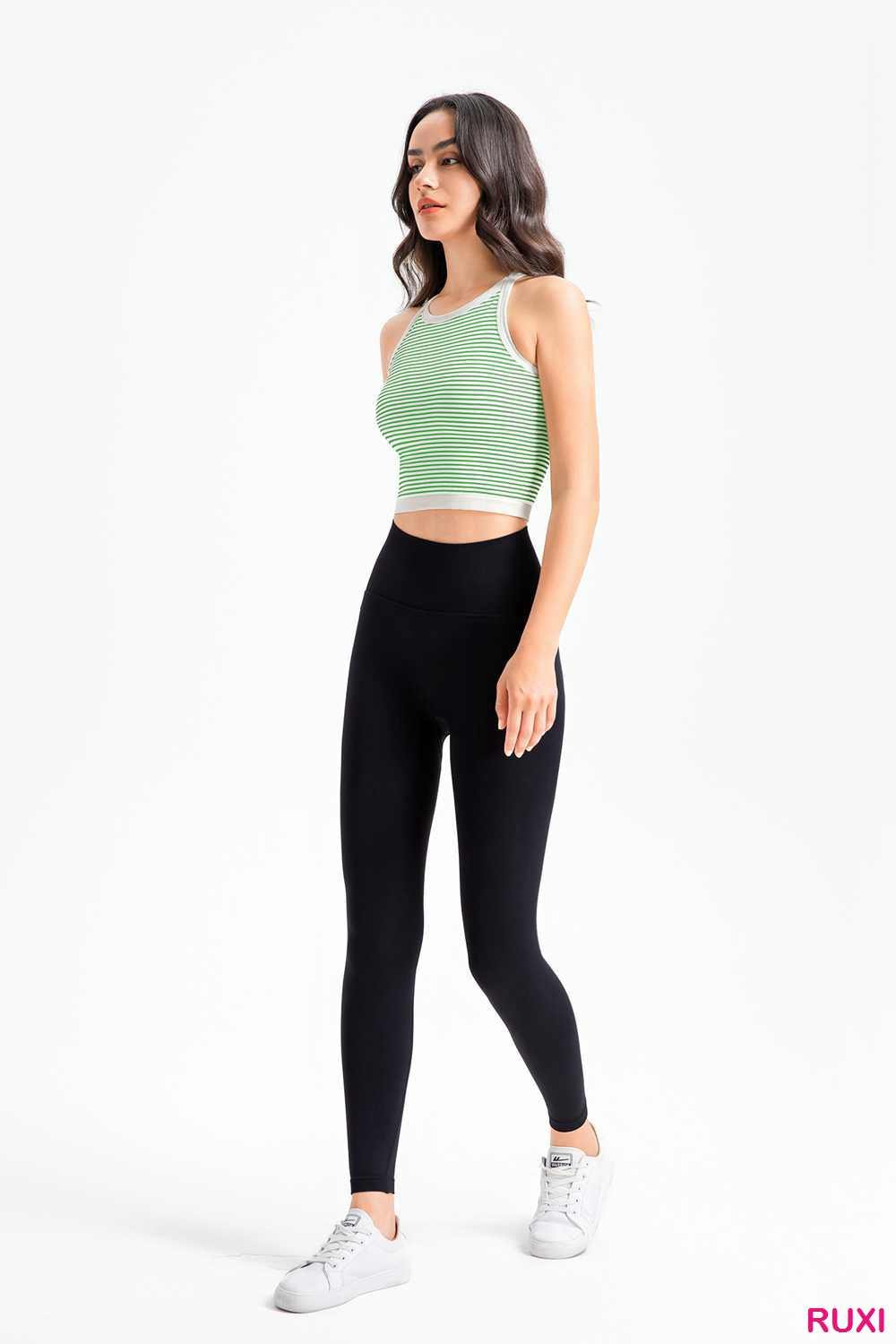 Scrunch Bottom High-Waist Leggings Ruxi ra0559