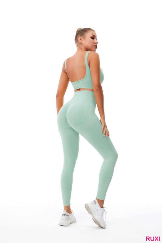 Seamless Yoga Jeggings for Women-High Waist Stretchy ra1289