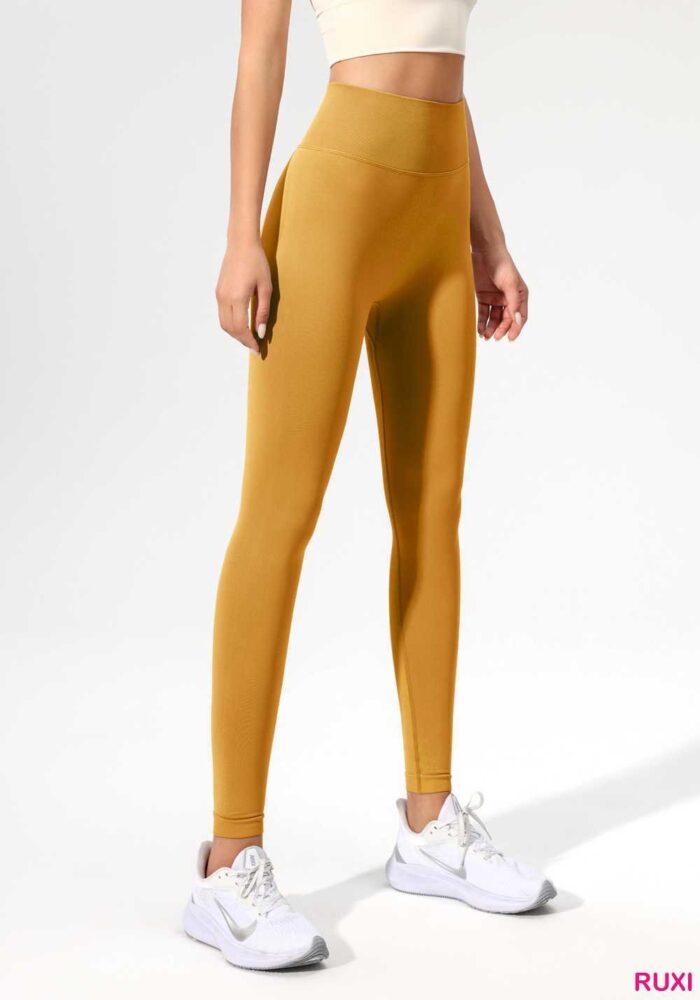 Shiny Yoga Pants-High Waist Stretch Comfort Ruxi ra0254