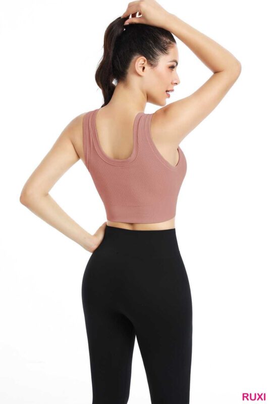 Short Sleeve Cropped Workout Top for Women Ruxi rb0277