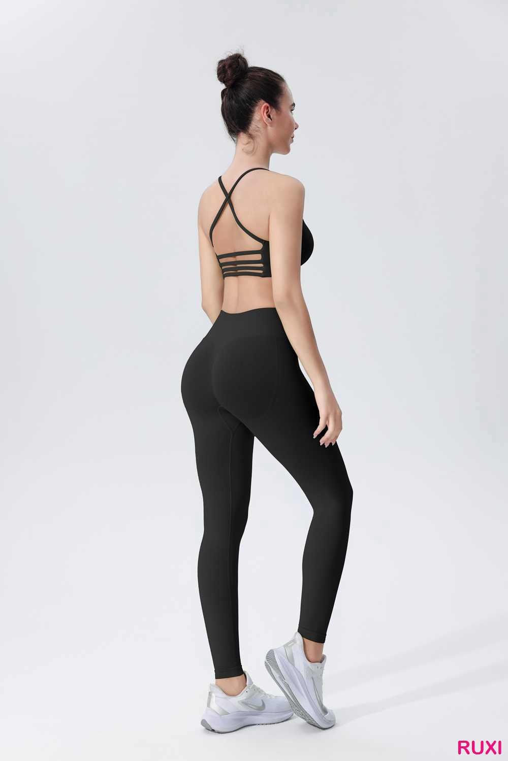 Snakeskin Pattern Yoga Pants for Women Ruxi rb0536