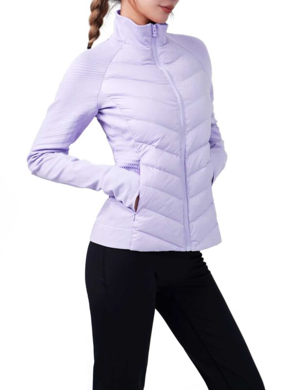 Women's Open Front Sports Jacket with Soft Fabric Ruxi YR2050