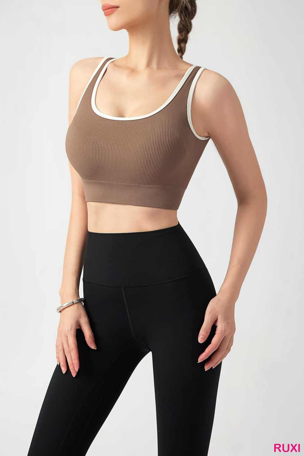 Yoga Pants-Sports Bra Set-Comfortable Activewear Ruxi ra1419