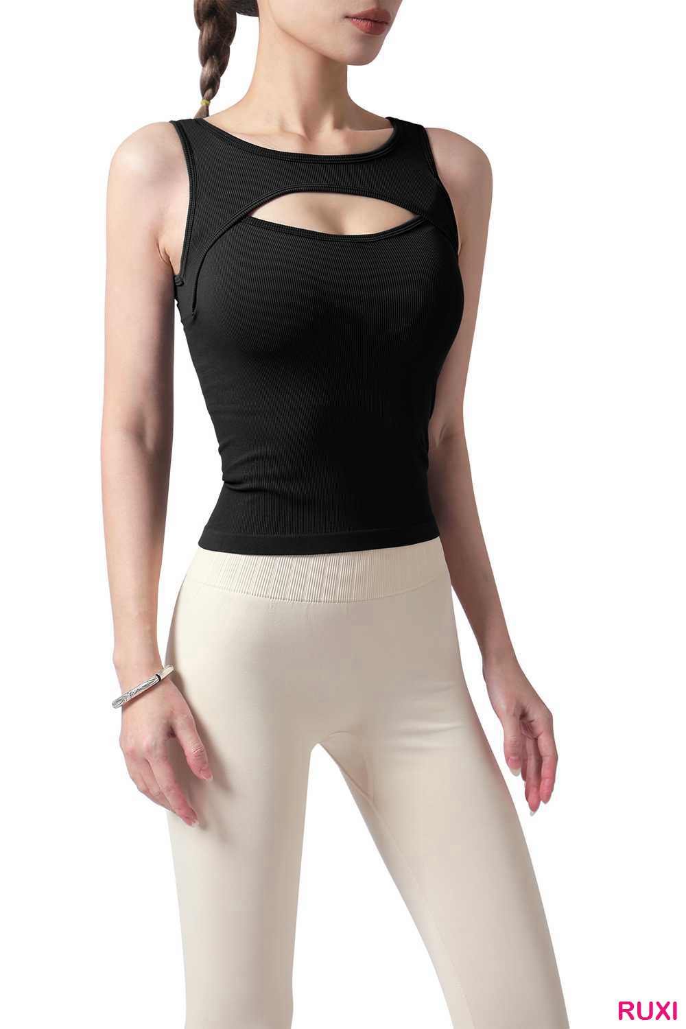 Zipper Crotch Yoga Pants for Women Ruxi ra1314